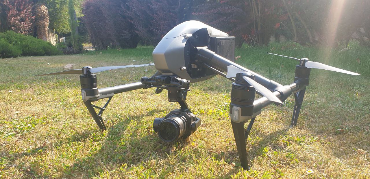 DJI Inspire 2 drone with camera